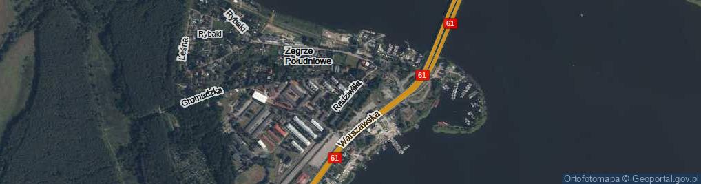 Zdjęcie satelitarne Księcia Radziwiłła Konstantego ul.